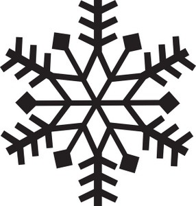clipart of snowflakes
